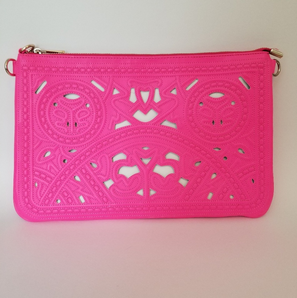 Trendabelle by Isabella Ashleigh Hot Pink Clutch